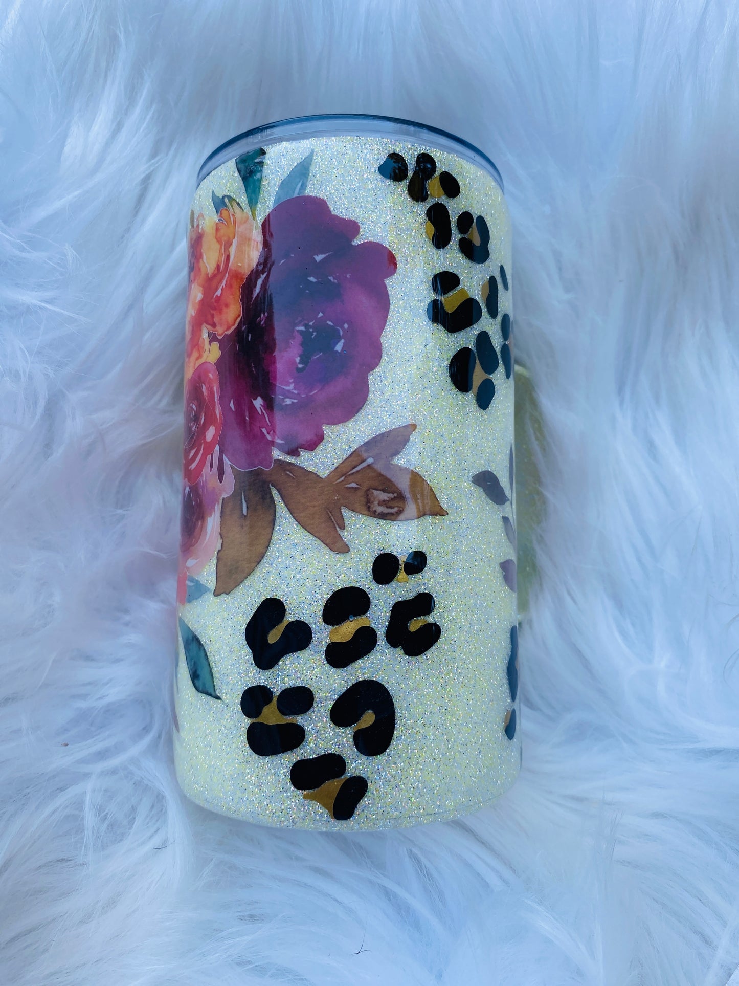 Floral Leopard
