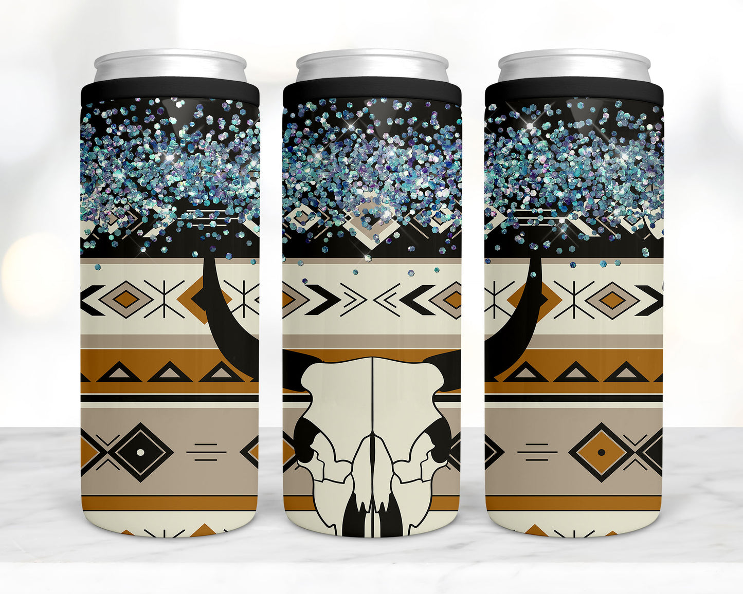 Ombre skull
