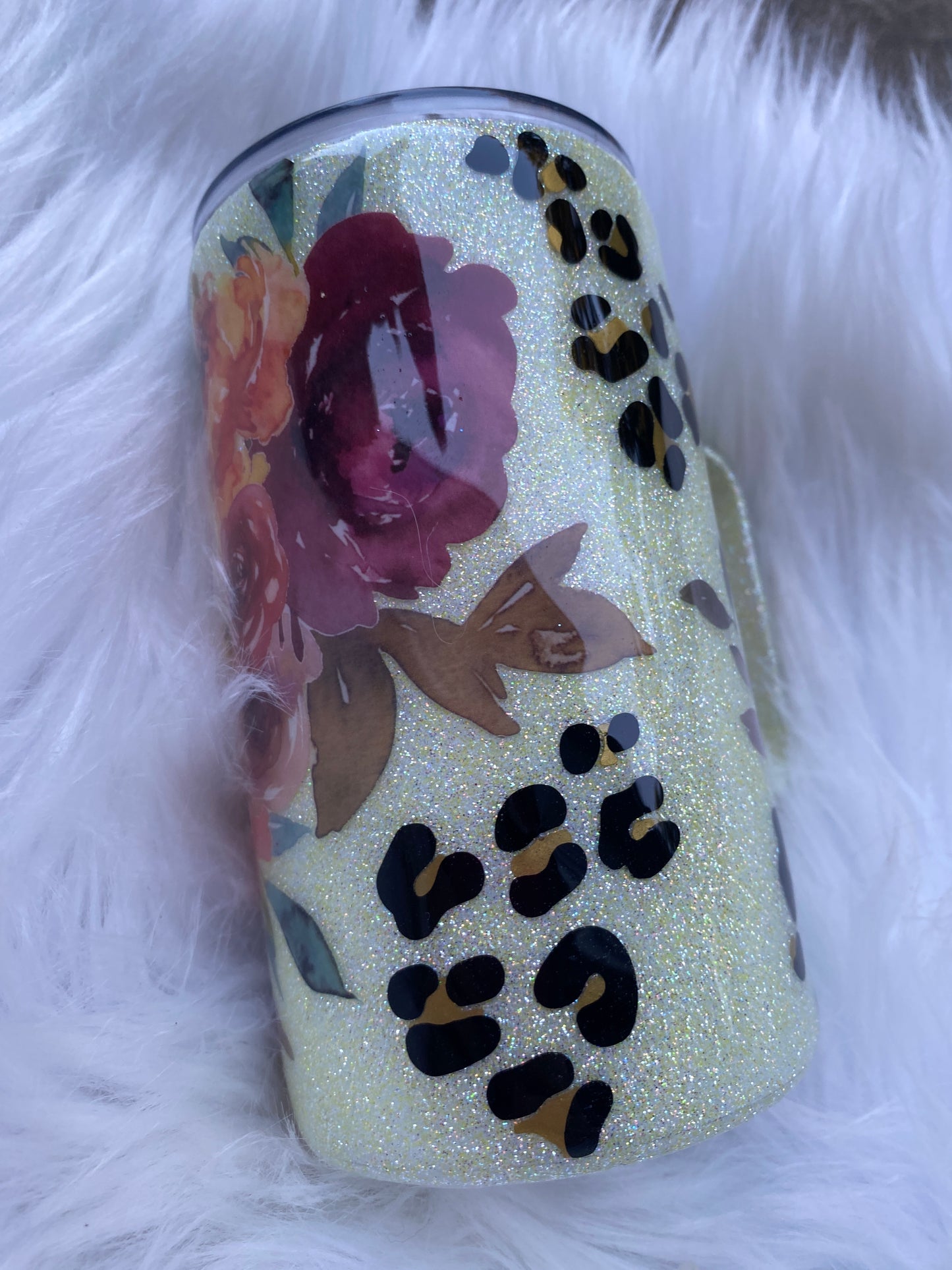 Floral Leopard