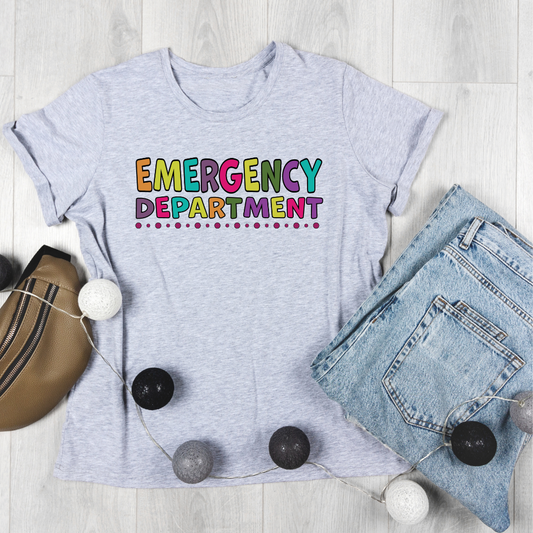 Emergency department colorful