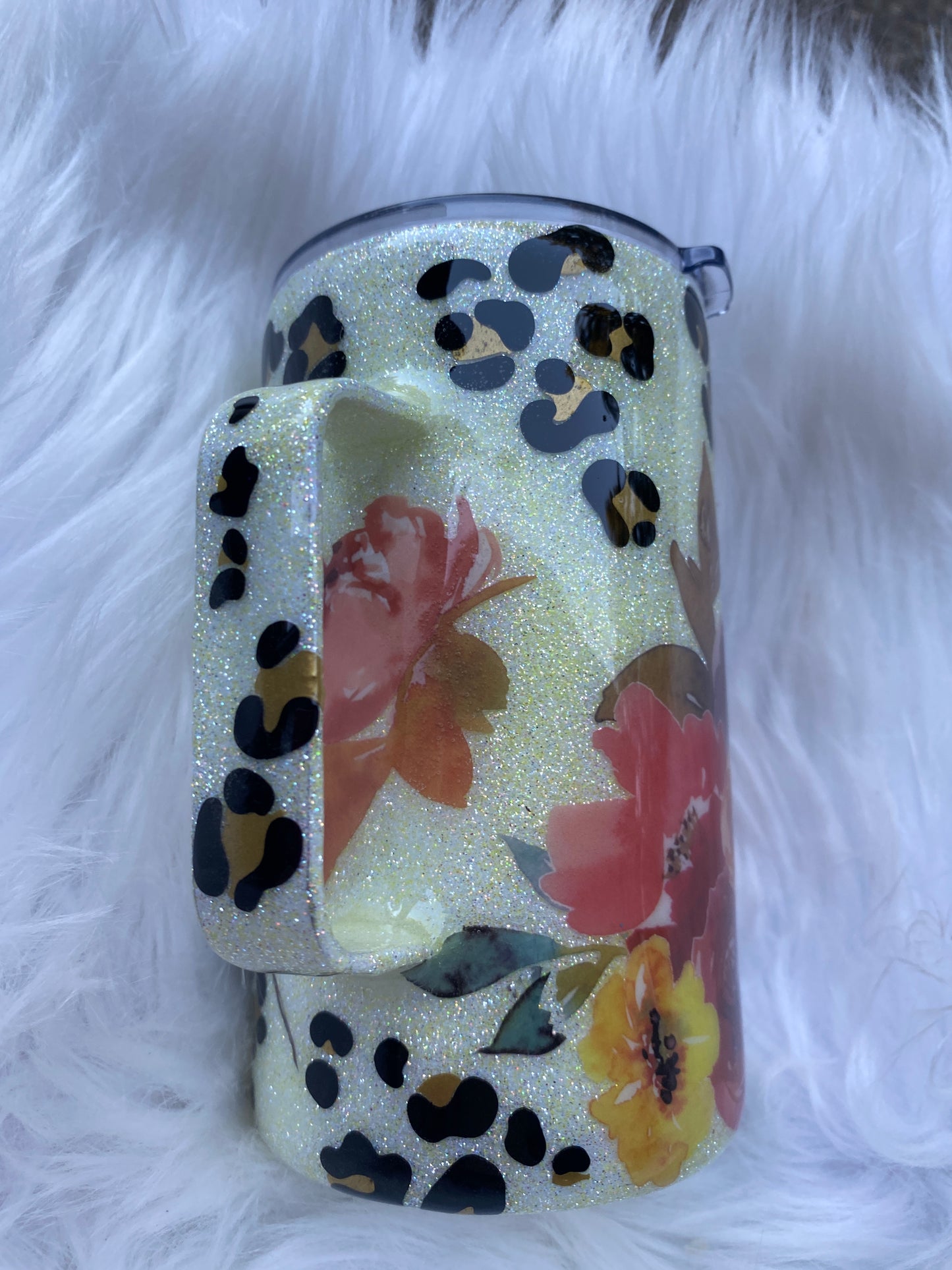 Floral Leopard