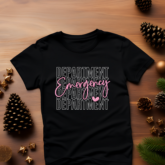 Emergency department x4 pink