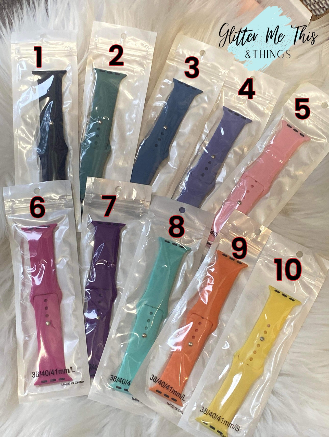 Engraved Watch Bands