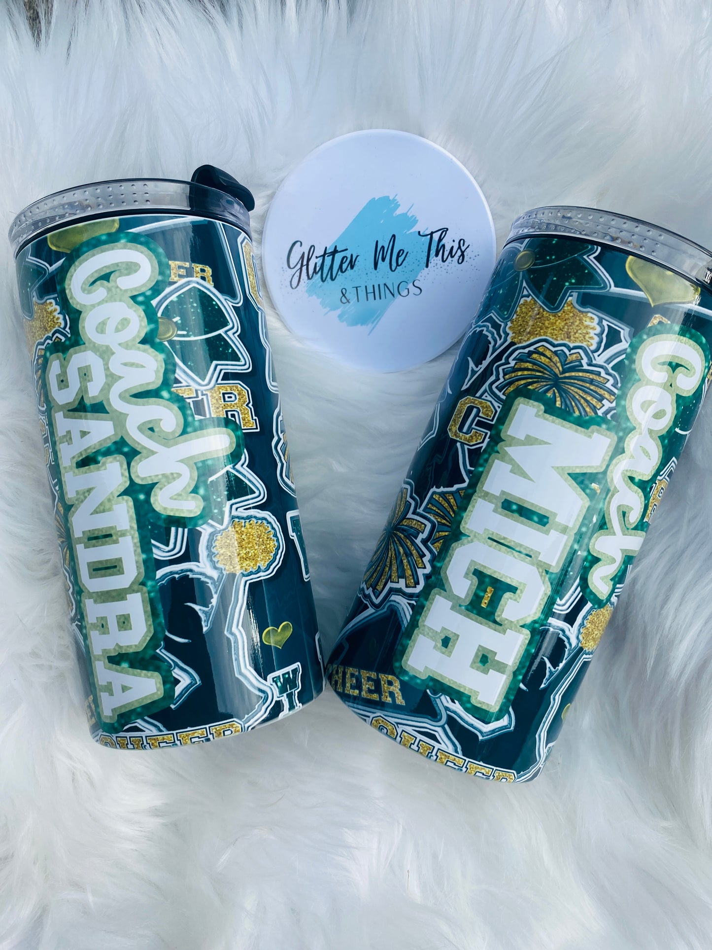 Green and gold cheer