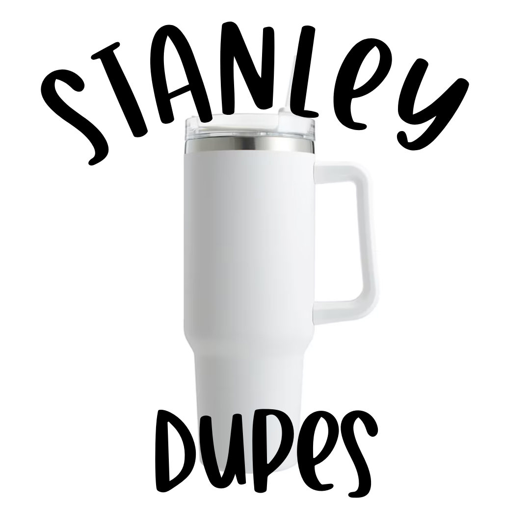 Stanley Straw Topper - Black and White