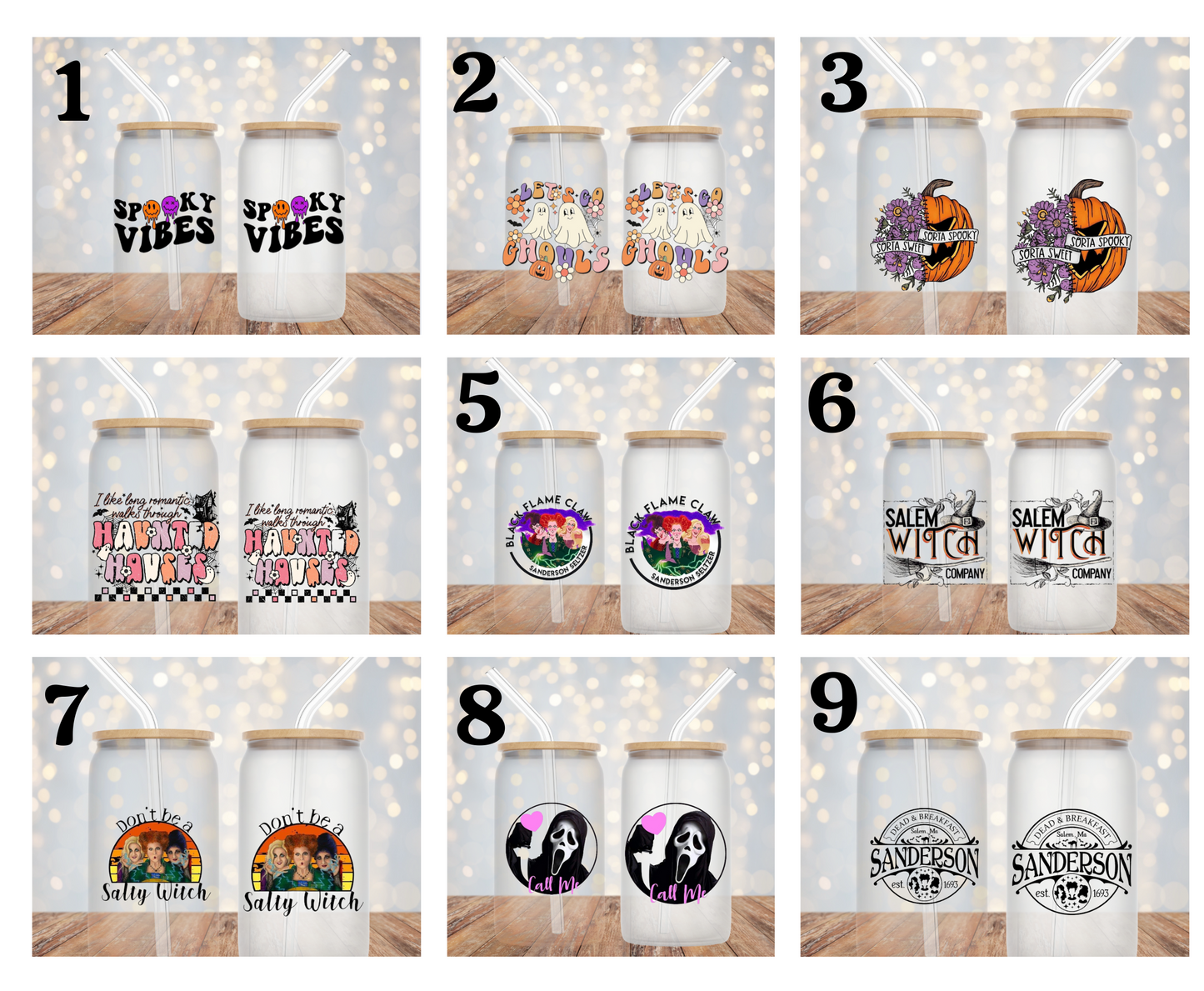 JULY SPOOKY GLASS DROP