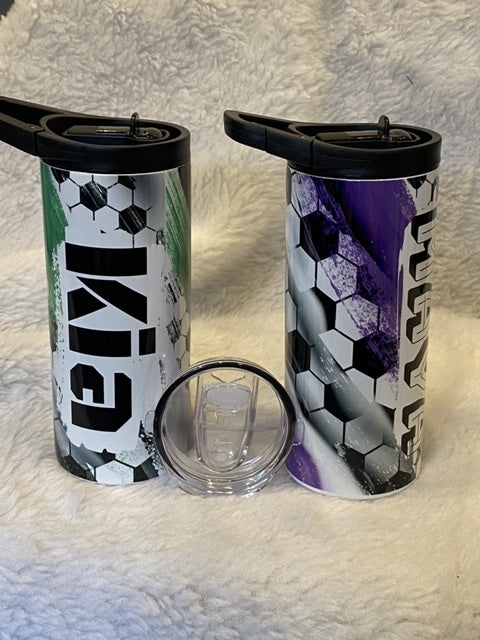 Soccer Tumbler - 15oz Duo Lids