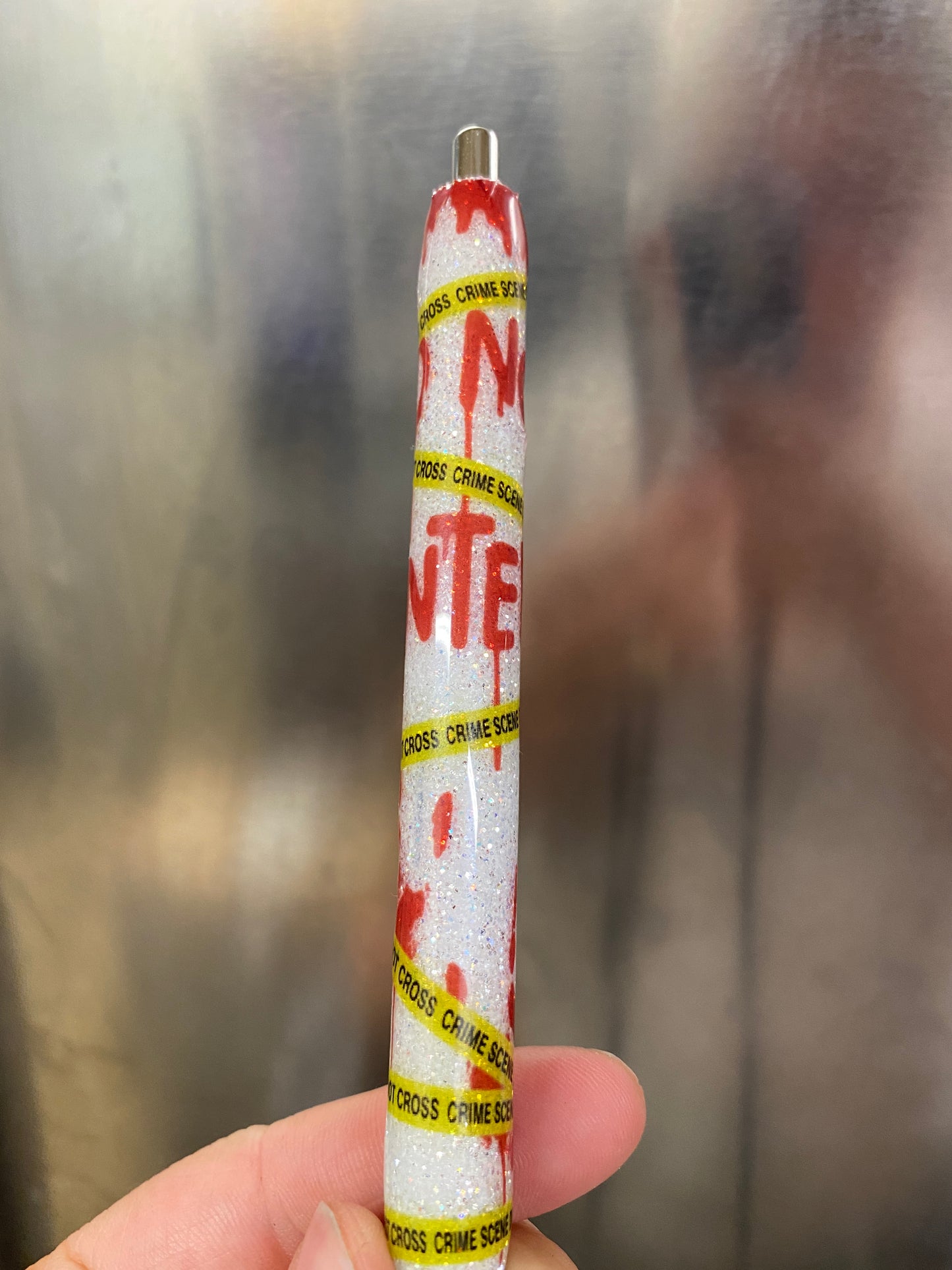 do not enter crime screen pen