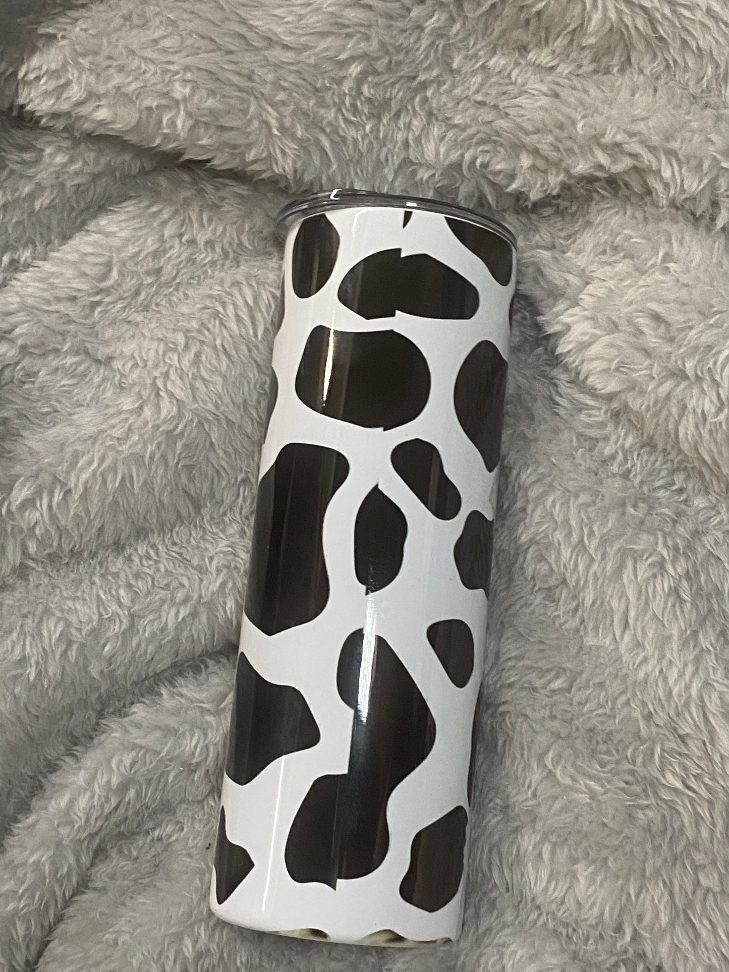 Custom Cow Tumbler - Add Your Own Name