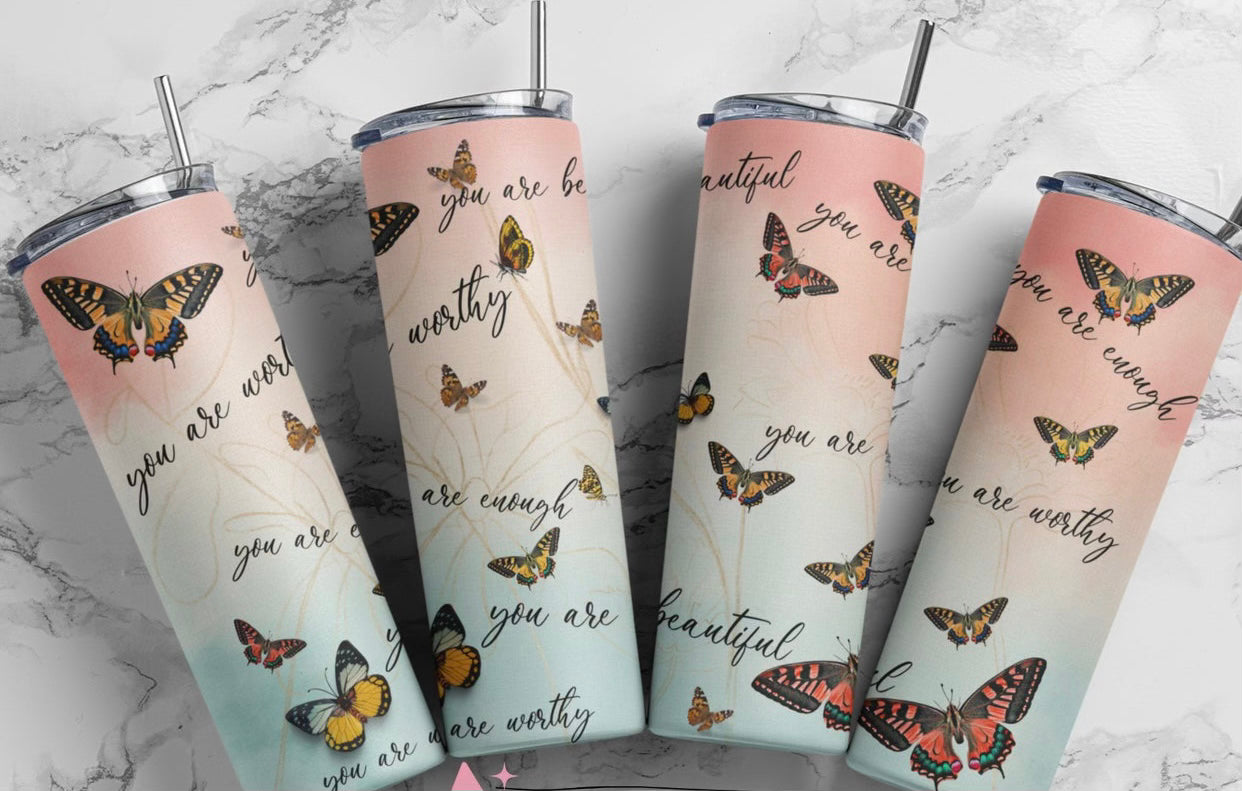 Butterfly affirmations