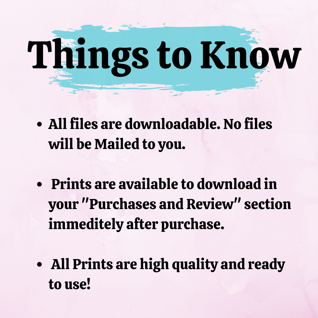 Crafters editable order bundle - 7 digital files