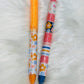 Floral spring pen