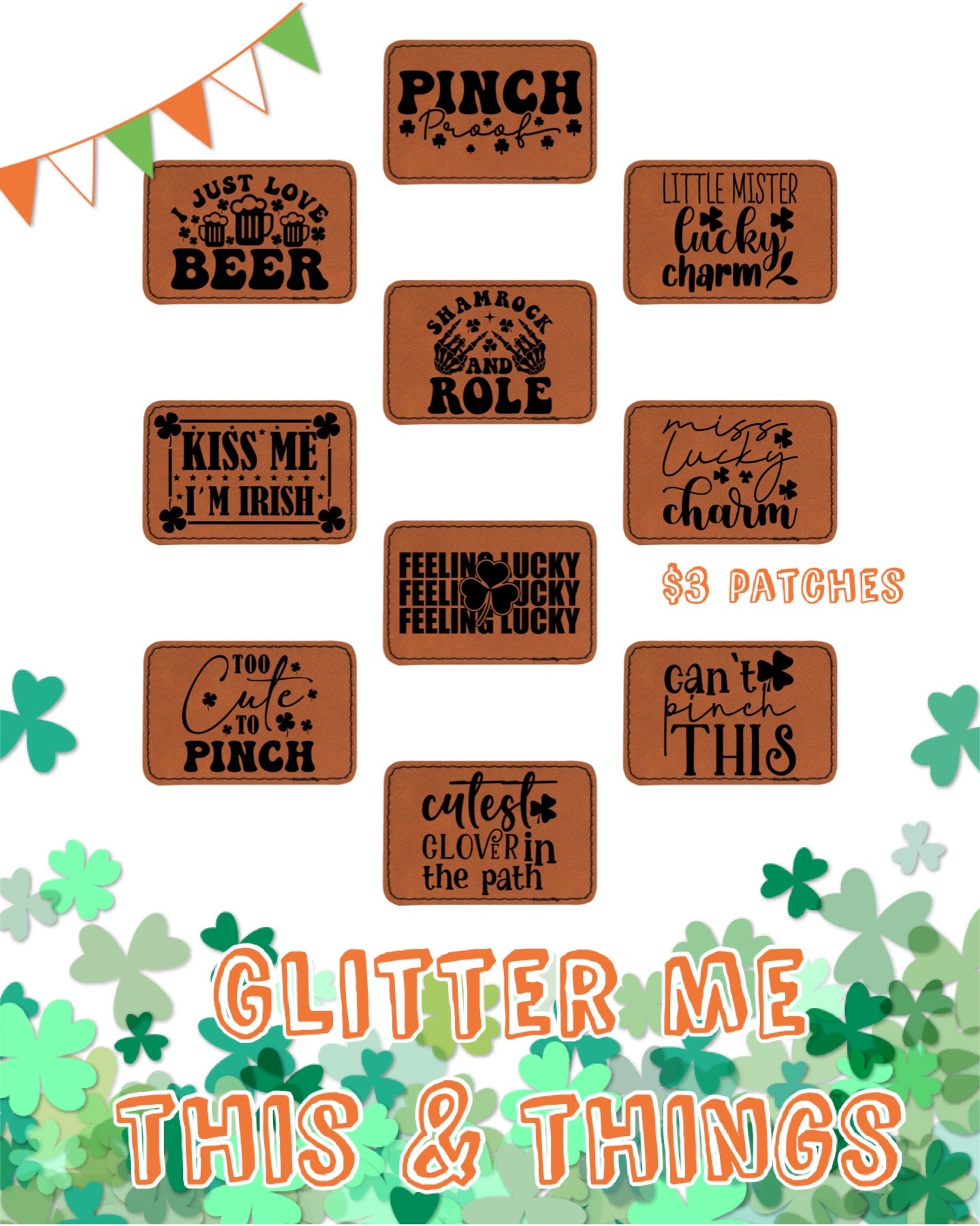 Saint Patrick’s Day Wholesale Patches