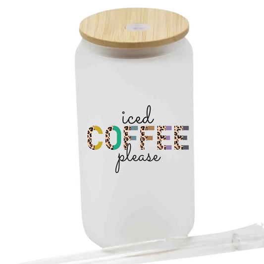 Iced Coffee Please - 2 colors