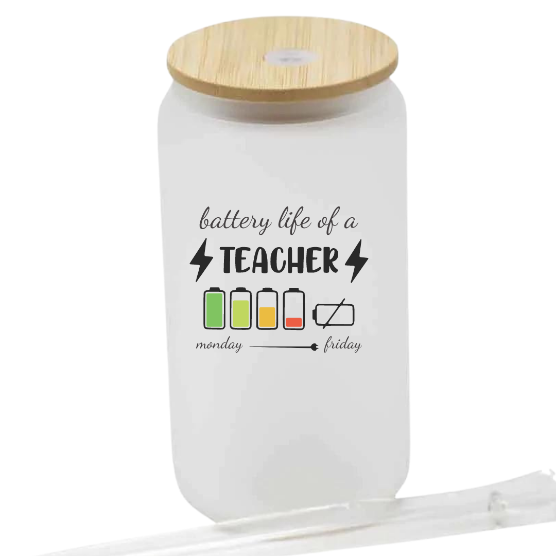 Battery Life of a teacher - 3 colors