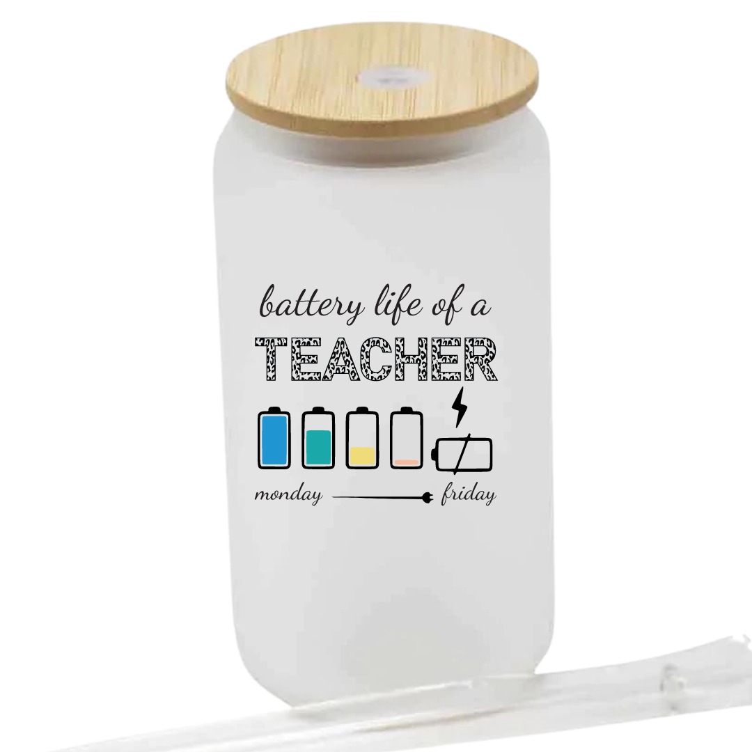 Battery Life of a teacher - 3 colors