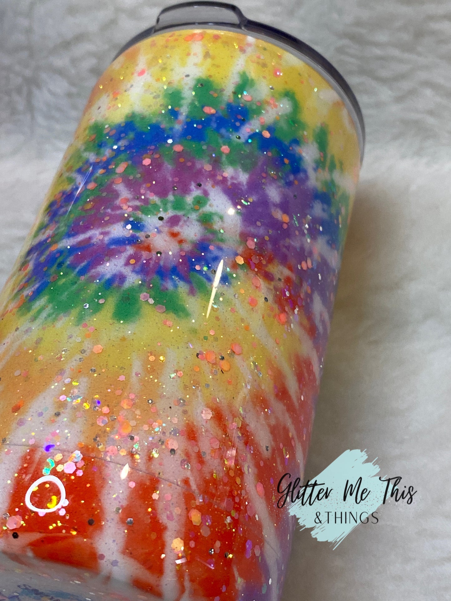 Tye- Dye 12 oz tumbler