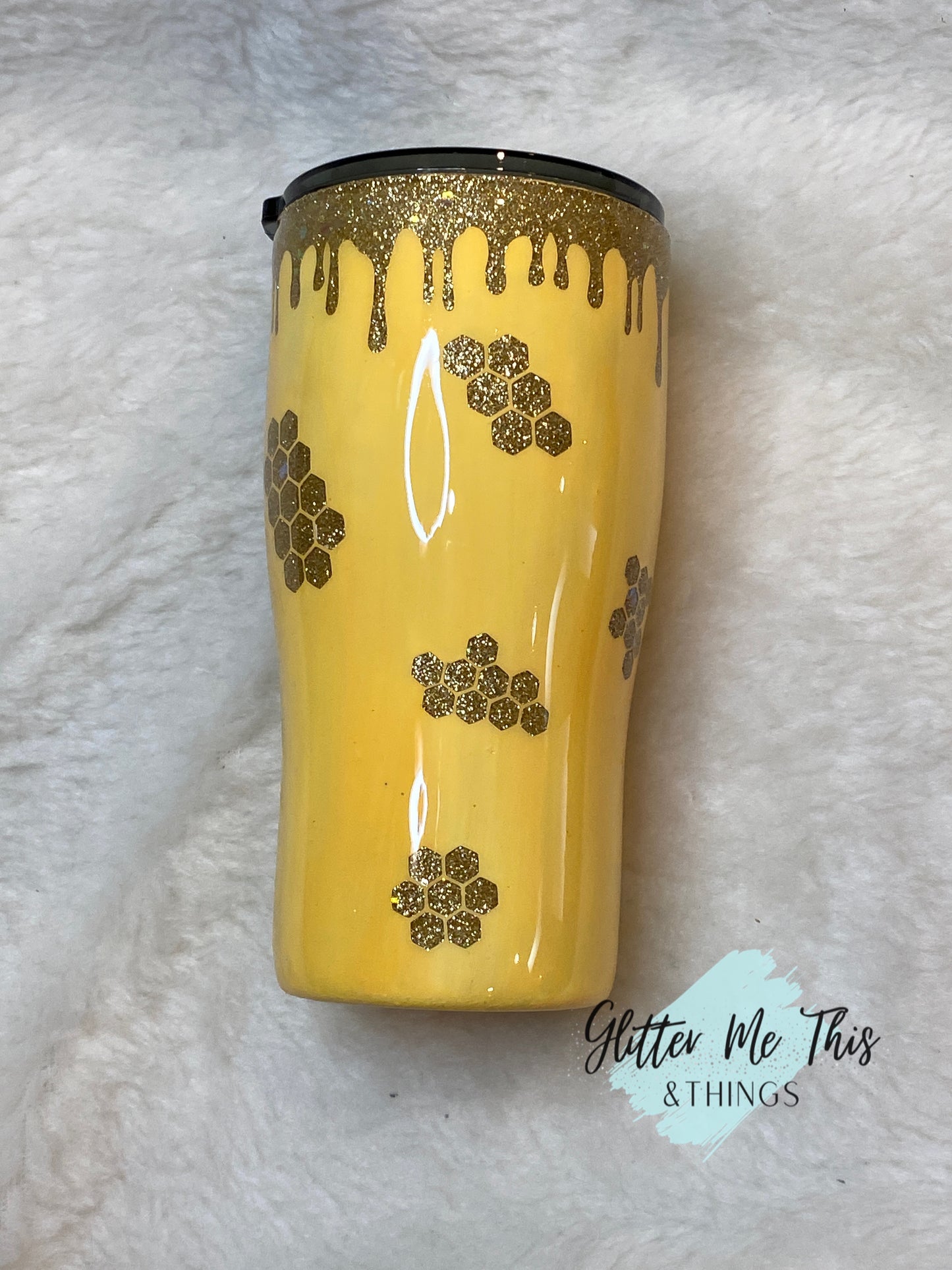 Bee Hive Tumbler- peek a boo style