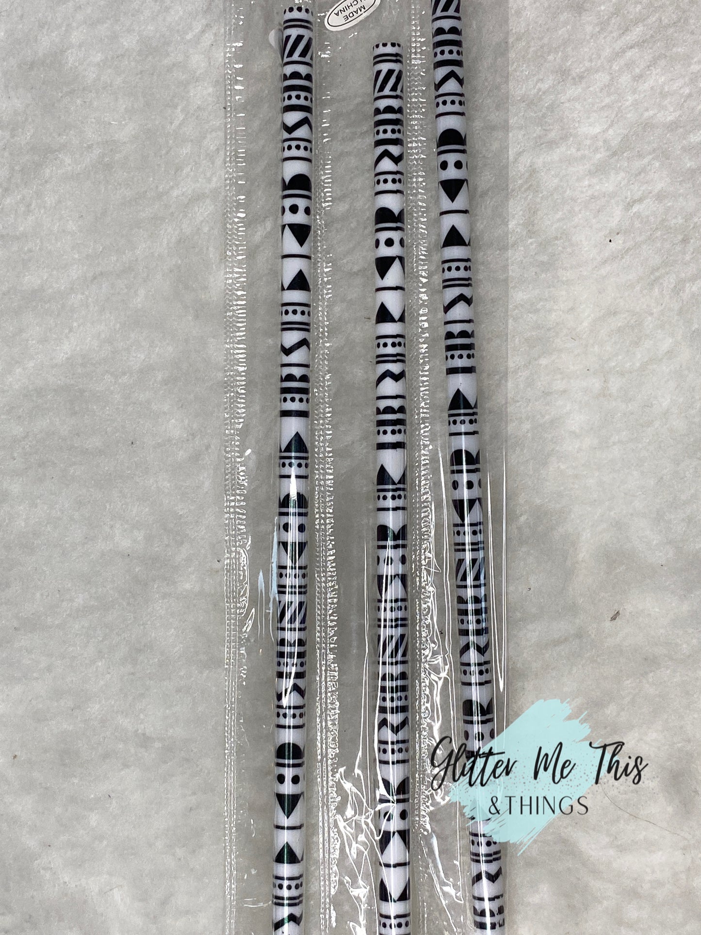 Pattern Straws