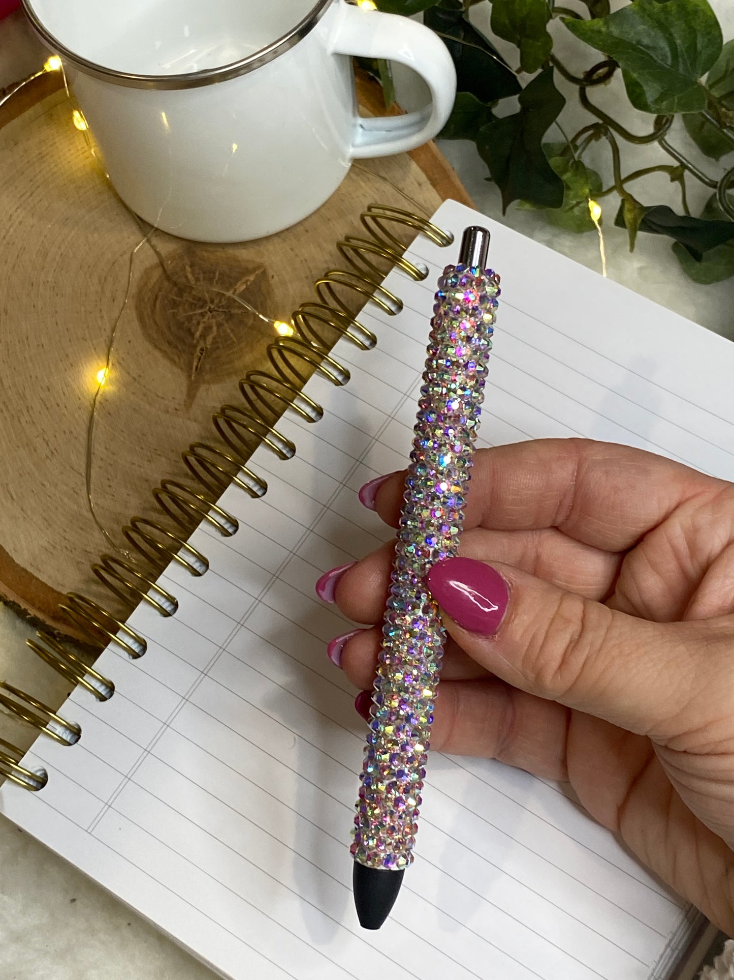 SilverRhinestone Pen