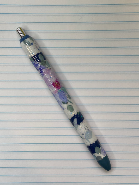 Navy Floral- Pens