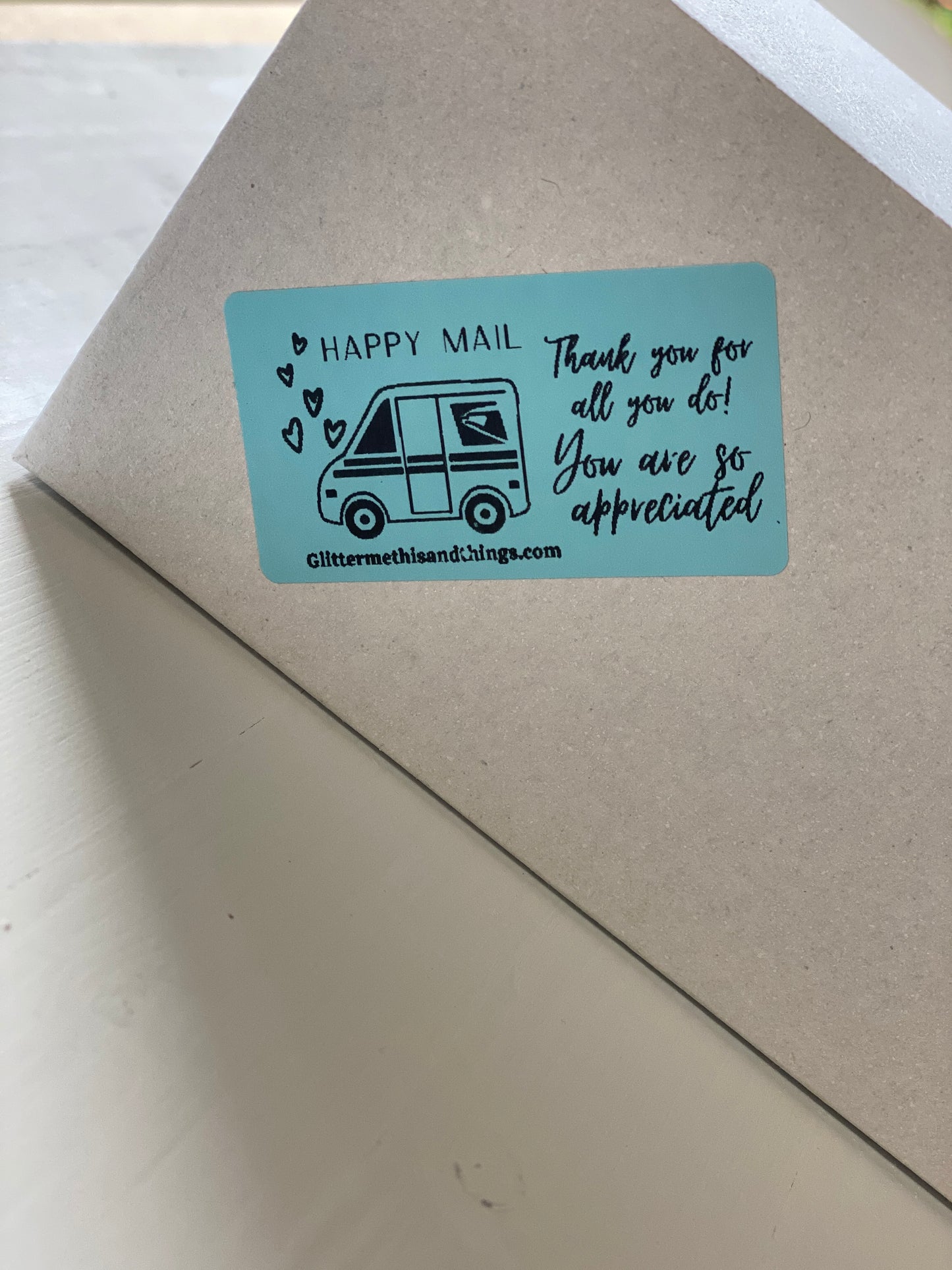 Happy Mail! - Packaging lables