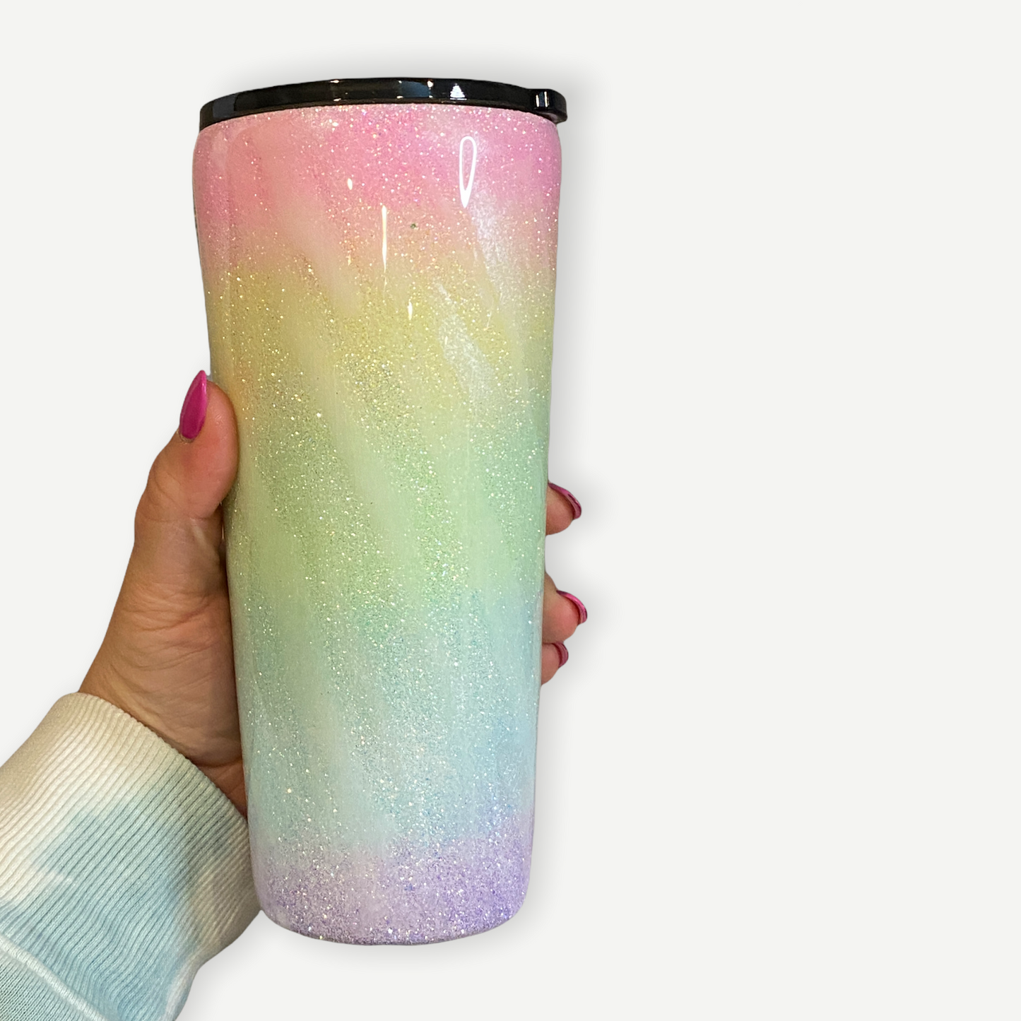 Pastel Rainbow Milky Way - 22oz epoxy