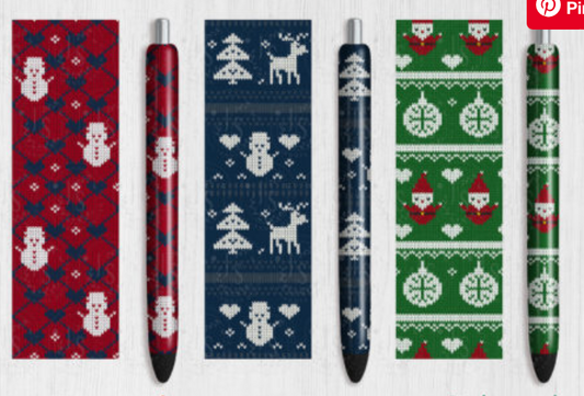 Christmas sweater pen