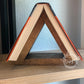 Book Triangle / Book Display /Book Mark / Bookshelf Display /Book Stand / Wooden Book Triangle