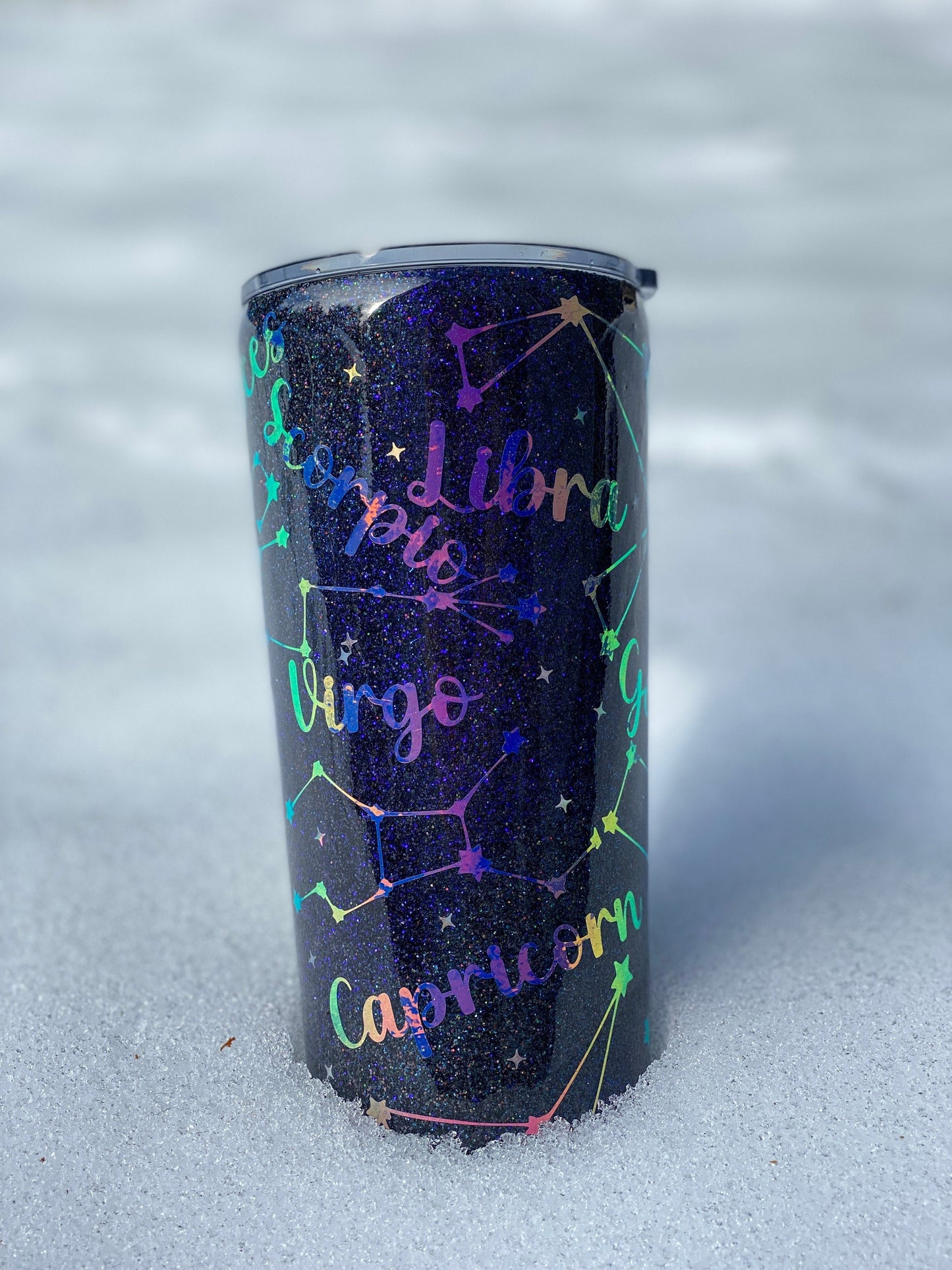 Zodiac Sign Custom Hogg  tumbler Tumbler