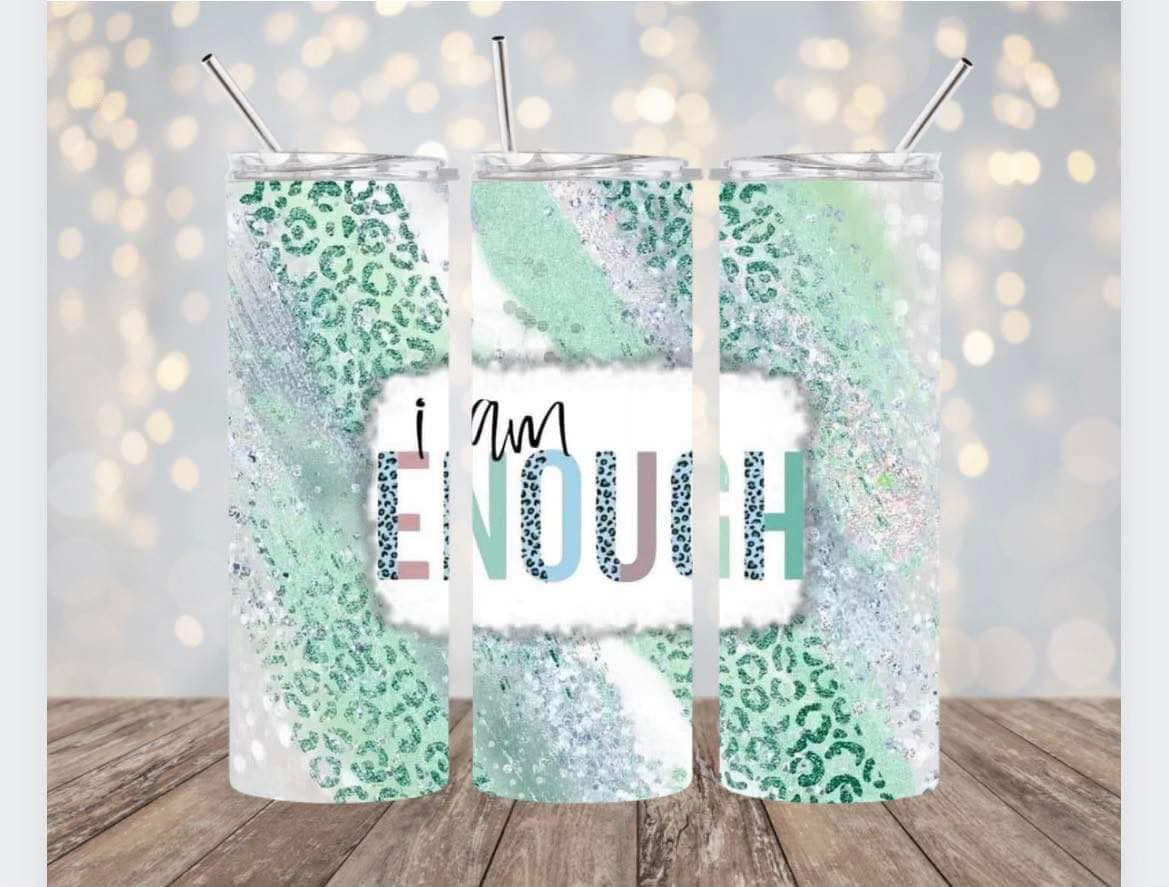 I am enough 3 color options