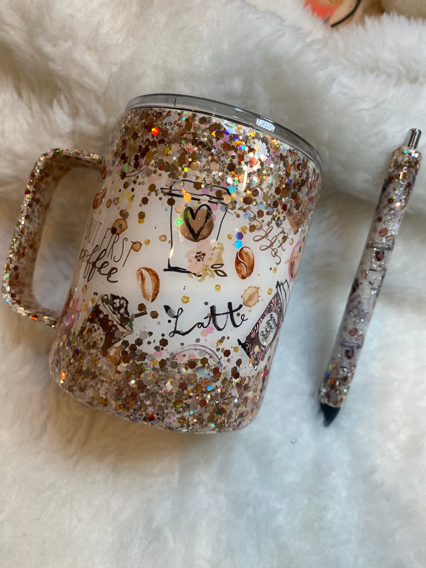 Coffee with a sparkle set