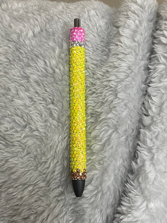 Pencil Rhinestone Pen